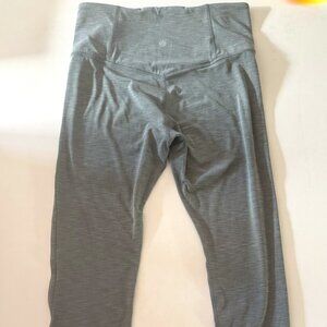 Athleta Elation over the heel tight legging extra long womens medium green